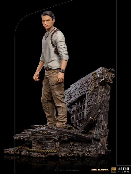 UNCHARTED - Nathan Drake - Figurtte ArtScale 1/10 Deluxe - 22cm Iron Studios
