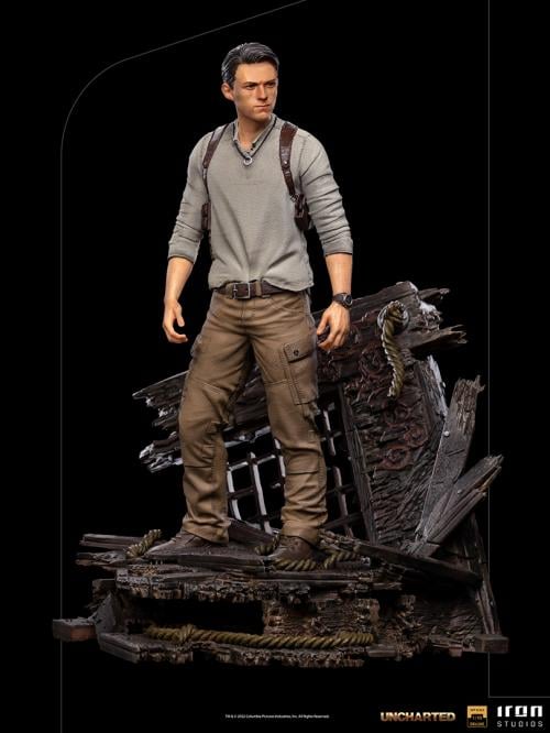 UNCHARTED - Nathan Drake - Figurtte ArtScale 1/10 Deluxe - 22cm Iron Studios