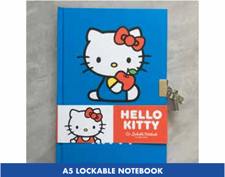 HELLO KITTY - Anteckningsblock A5 Premium Pyramid