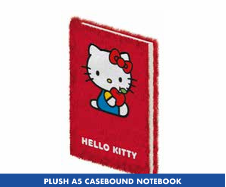 HELLO KITTY - A5 gosedjur Anteckningsblock Casebound Pyramid
