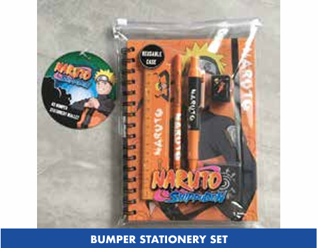 NARUTO - A5 Bumper Stationary Set Pyramid