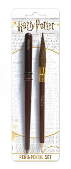 HARRY POTTER - Pen & Pencil Set - Wand & Broon Pyramid