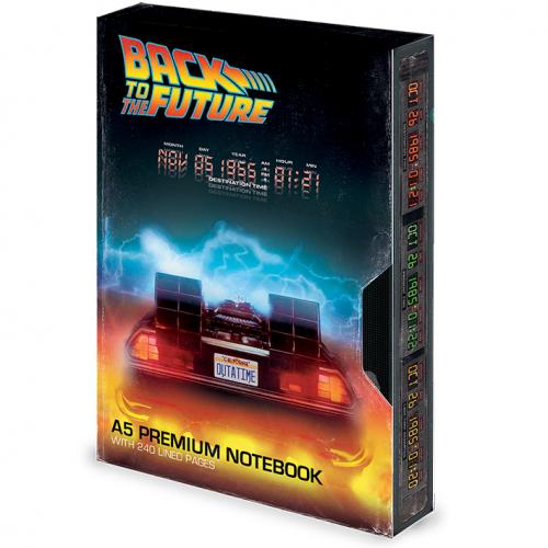BACK TO THE FUTURE - Anteckningsblock A5 Premium - VHS Great Scott Pyramid