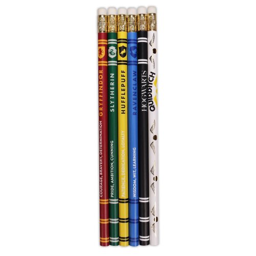 HARRY POTTER - House Pride - 6 Pencils Set HMB