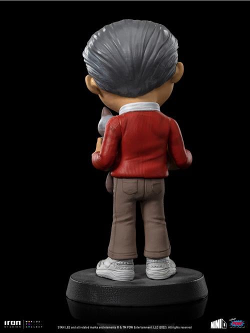 MARVEL - Stan Lee med Grumpy Cat - Figur Mini Co. 15cm Iron Studios
