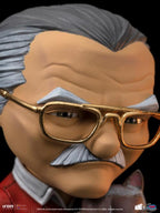 MARVEL - Stan Lee med Grumpy Cat - Figur Mini Co. 15cm Iron Studios