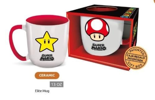 SUPER MARIO - Symbols - Mug Elite Colored Inner - 13Oz Stor