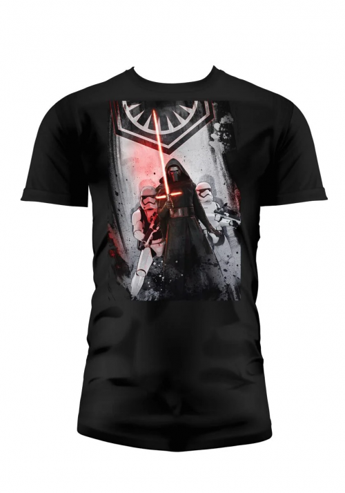 STAR WARS 7 - T-Shirt First Order - Black (XL) Runns