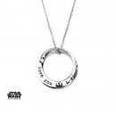STAR WARS - Stainless Steel I KNOW I LOVE YOU Mobius Necklace Pendant S1 Studio