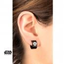 STAR WARS - Stainless Steel Black Empire Logo Huggie Earrings S1 Studio