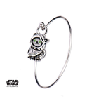 STAR WARS - Kvinnors Rostfritt Stål 3D Ewok Bangle Armband S1 Studio