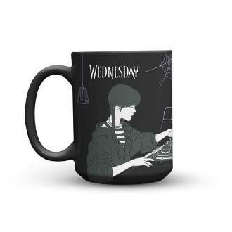 WEDNESDAY with Her Typewriter - Mug 11,8oz Grupo Erik