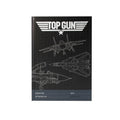 TOP GUN - A5 Premium Anteckningsblock Blue Sky