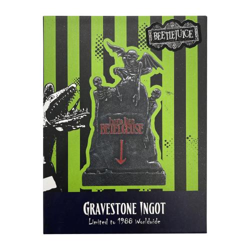 BEETLEJUICE - Gravestone - Limited Edition Ingot Fanattik