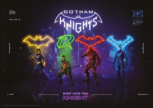 GOTHAM KNIGHTS - Into the Knight - Art Print - Edition Limitée 'A3' Fanattik