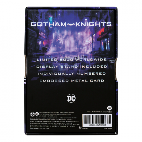 GOTHAM KNIGHTS - Robin - Limited Edition Metal Ingot Fanattik