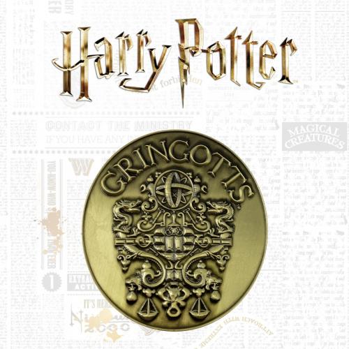 HARRY POTTER - Gringotts' Bank - Limited Edition Medallion Fanattik