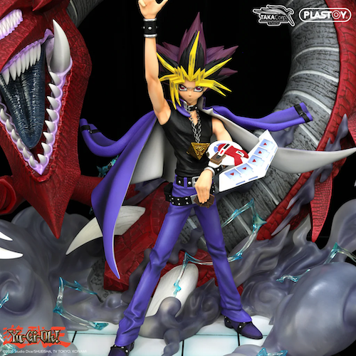 YU-GI-OH - Yami Yugi & Slifer - Figur 51cm Taka Corp