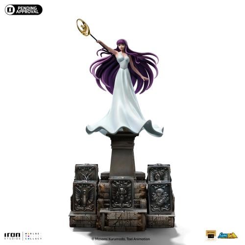 SAINT SEIYA - Saori Kiddo - Figur Art Scale 1/10 Deluxe 15cm Iron Studios