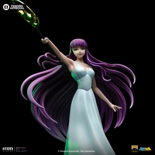 SAINT SEIYA - Saori Kiddo - Figur Art Scale 1/10 Deluxe 15cm Iron Studios