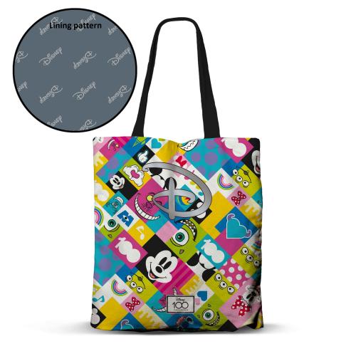 DISNEY 100 År - Collage - Premium Tote Bag '40x33x1cm' Karactermania