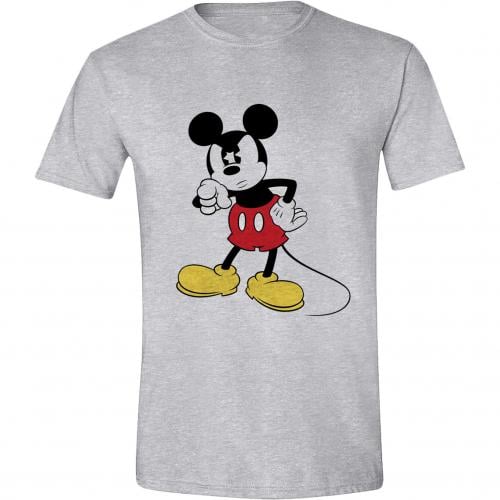 DISNEY - T-Shirt - Mickey Mouse Angry Face (S) Runns
