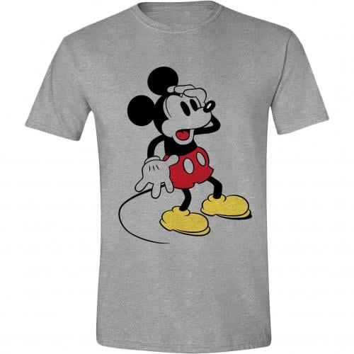 DISNEY - T-Shirt - Mickey Mouse Confusing Face (S) Runns