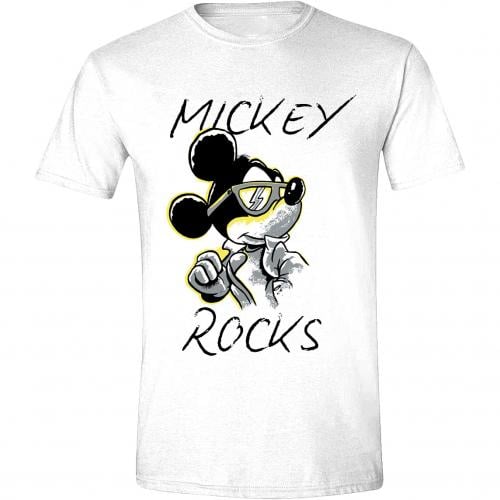 DISNEY - T-Shirt - Mickey Mouse Rock '90 (S) Runns