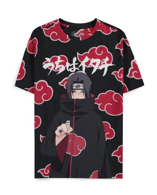 NARUTO SHIPPUDEN - Itachi Clouds - Herr T-shirt (M) Difuzed