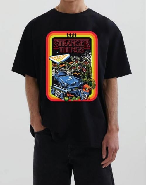 STRANGER THINGS - Arcade - Herr T-Shirt (M) Difuzed