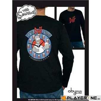 SIMPSONS - T-Shirt Homme DUFF TIME - Svart (S) ABYstyle