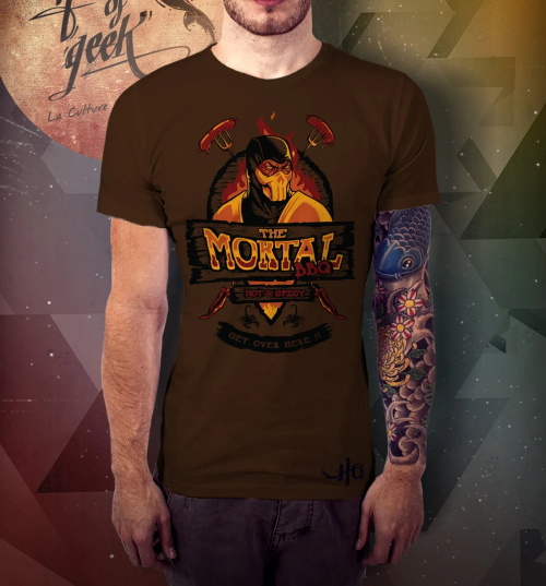 HG CREATION - T-Shirt Mortal BBQ (XS) Runns