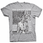 STAR WARS 7 - T-Shirt Droids Night (S) Runns