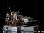 BACK TO THE FUTURE 3 - Delorean Full Set - ArtScale 1/10 - 32cm Iron Studios