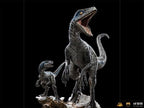 JURASSIC WORLD - Blue and Beta - Figur Art Scale Deluxe 1/10 Iron Studios