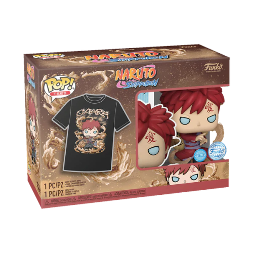 NARUTO - POP N° XXX - Gaara (Glitter) + Tee (S) Funko Tees