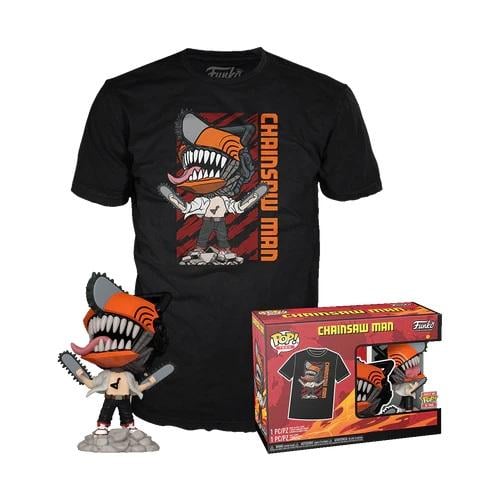 CHAINSAW MAN - POP N° 1804 - Chainsaw Man + Tee (S) Funko Tees