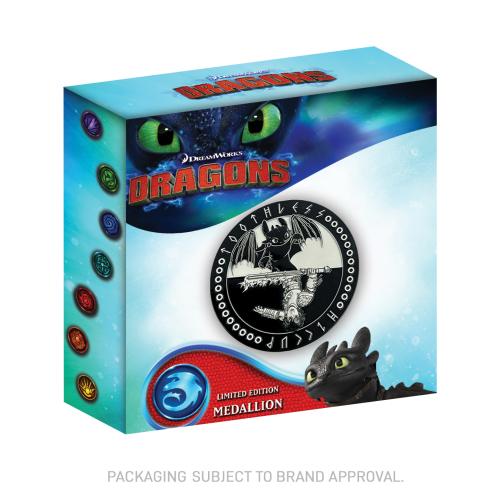 Draktränaren - Limited Edition Medaillon Fanattik