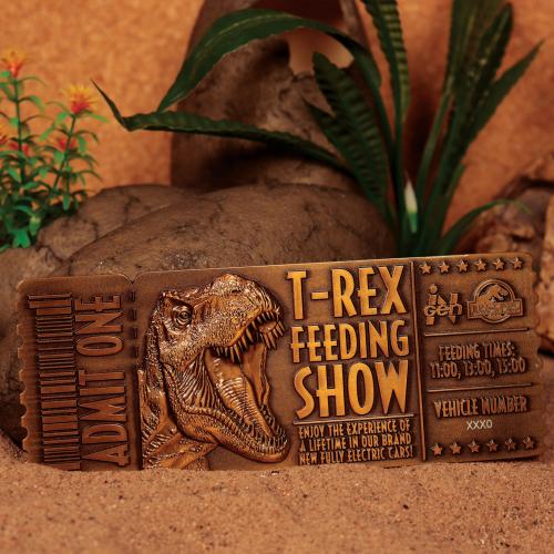 JURASSIC PARK - Feeding Show Ticket - Limited Edition Fanattik