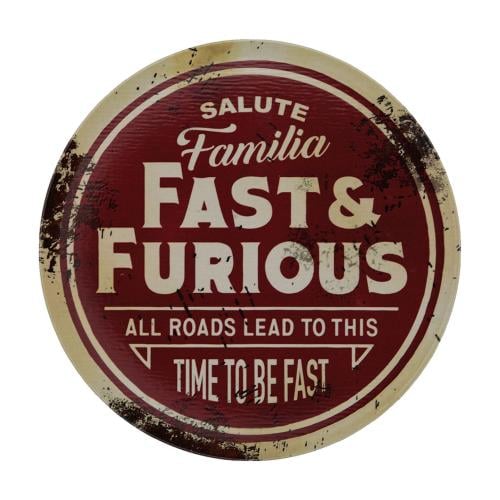 FAST & FURIOUS - Set med 4 Coasters - Limited Edition Fanattik