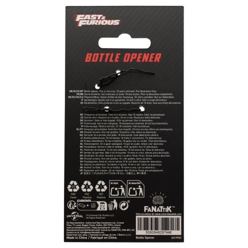 FAST & FURIOUS - Magnetisk Nyckel - Flasköppnare Fanattik