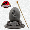 JURASSIC PARK 30TH - Ägg + Käpp Set - Begränsad Upplaga Replica Fanattik