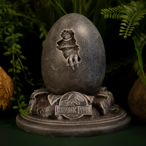 JURASSIC PARK 30TH - Ägg + Käpp Set - Begränsad Upplaga Replica Fanattik