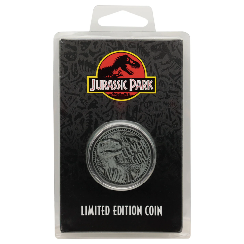 JURASSIC PARK - Velociraptor - Limited Edition Coin Fanattik