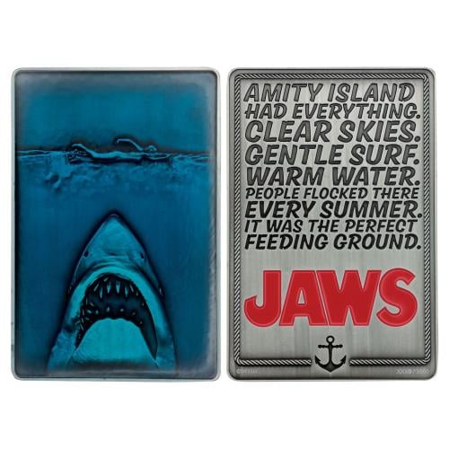 JAWS 50:e ÅRSJUBILEUM - Affisch - Begränsad Utgåva Ingot Fanattik