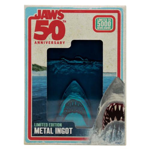 JAWS 50:e ÅRSJUBILEUM - Affisch - Begränsad Utgåva Ingot Fanattik