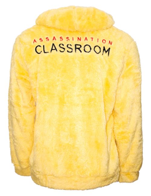ASSASSINATION CLASSROOM - Logotyp - Mäns Fluffig Dragkedjetröja (L/XL) Cotton Division