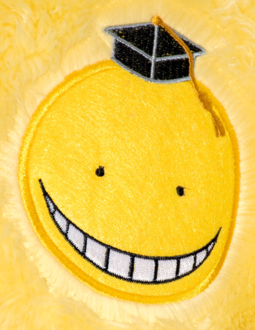 ASSASSINATION CLASSROOM - Logotyp - Mäns Fluffig Dragkedjetröja (L/XL) Cotton Division