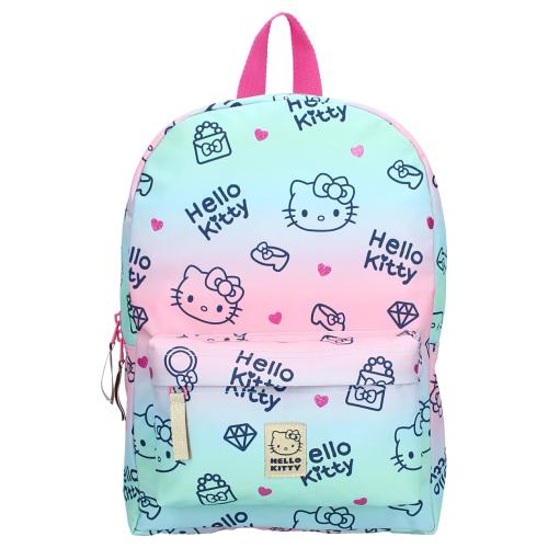 HELLO KITTY - Cheerful - Tye&Dye - Ryggsäck Vadobag