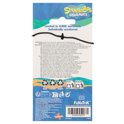 Svampbob - Körkort - Limited Edition Nyckelring Fanattik